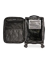 Brookstone Elswood 21" Softside Carry-On Luggage with Charging Port
