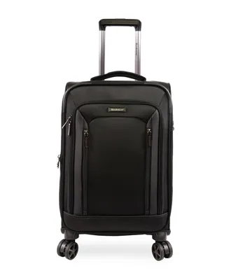 Brookstone Elswood 21" Softside Carry-On Luggage with Charging Port