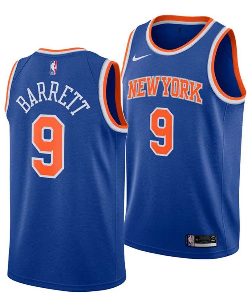 Nike Men's Rj Barrett New York Knicks Icon Swingman Jersey