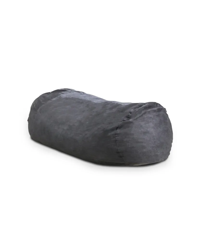 8ft Microfiber Synthetic Suede Bean Bag