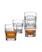 Godinger Dublin Stackable Double Old Fashioned Glass, Set of 4