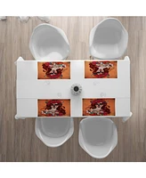 Ambesonne Day of the Dead Place Mats, Set of 4