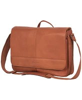 Colombian Leather Crossbody 15.6" Laptop & Tablet Messenger Bag