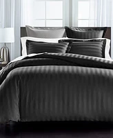 Last Act! Charter Club Damask Thin Stripe 550 Thread Count Pima Cotton 2-Pc. Comforter Set, Twin