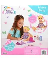 New Adventures Little Darlings It's My Potty Toy Baby Doll Play Set