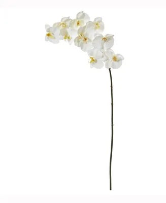 Nearly Natural 44in. Phalaenopsis Orchid Artificial Flower Set of 6