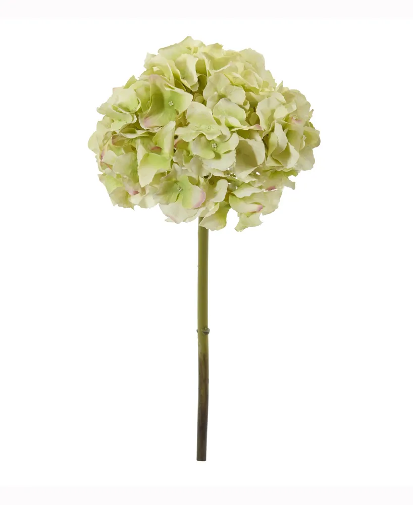 Nearly Natural 19in. Hydrangea Artificial Flower Set of 6