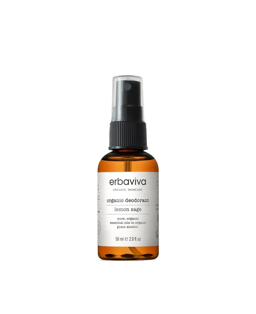Erbaviva Lemon Sage Deodorant, 2 oz.