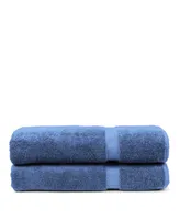 Bc Bare Cotton Luxury Hotel Spa Towel Turkish Bath Sheets, Set of 2