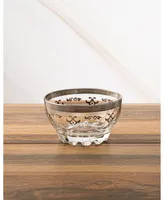 Classic Touch Set of 6 Dessert Bowls with Rich Design