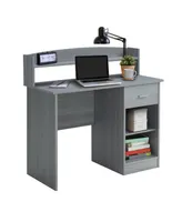 Techni Mobili Office Desk w/ Hutch