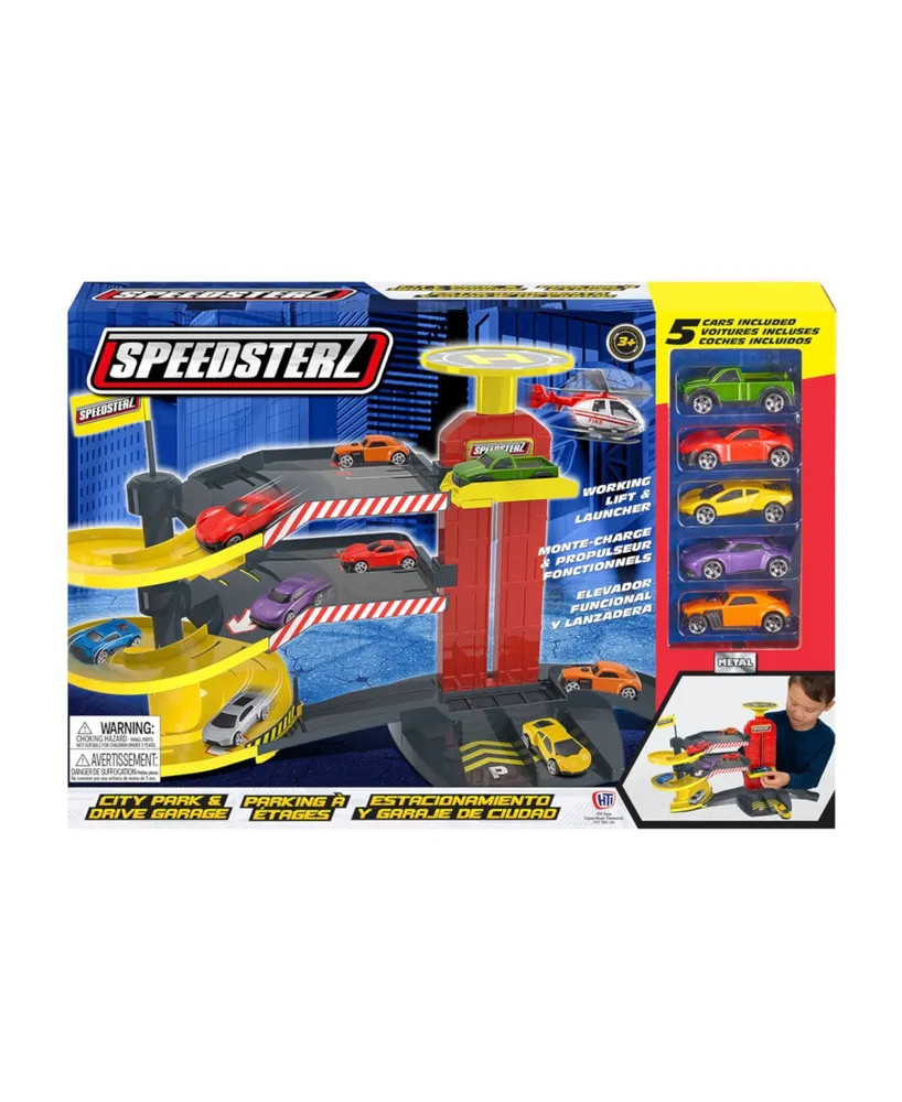 Speedsterz City Park Drive Garage Play Set