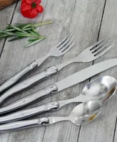 French Home 20 Piece Laguiole Stainless Steel Flatware Set, Service for 4