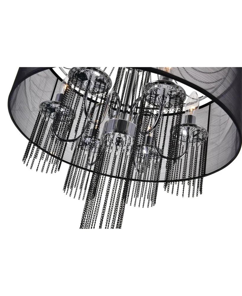 Cwi Lighting Amelia 6 Light Chandelier