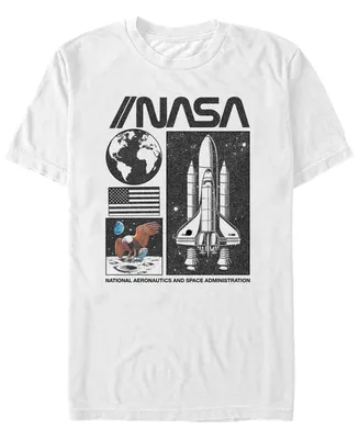 Fifth Sun Nasa Men's National Aeronautics and Space Administration Short Sleeve T- shirt
