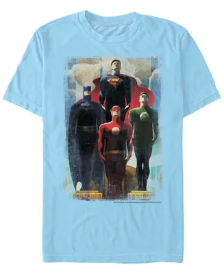 Fifth Sun Dc Men's Justice League Legends Short Sleeve T-Shirt