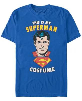 Fifth Sun Superman Costume Men's Short Sleeve T-shirt