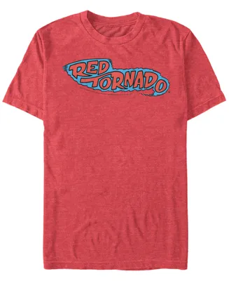 Fifth Sun Dc Men's Red Tornado Classic Logo Short Sleeve T-Shirt
