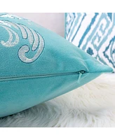 Homey Cozy Floral Elegant Decorative Pillow, 20" x