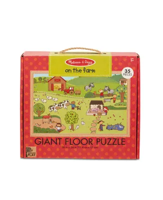 Melissa Doug Giant Floor Puzzle: On the Farm 35 Pieces