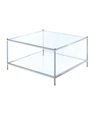 Convenience Concepts Royal Crest Square Coffee Table
