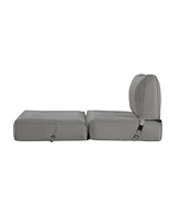 Loungie Cloudy Convertible Nylon Foam Lounger