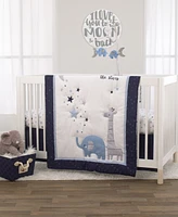 NoJo "I Love You to the Moon and Back" Wood Nursery Wall Decor