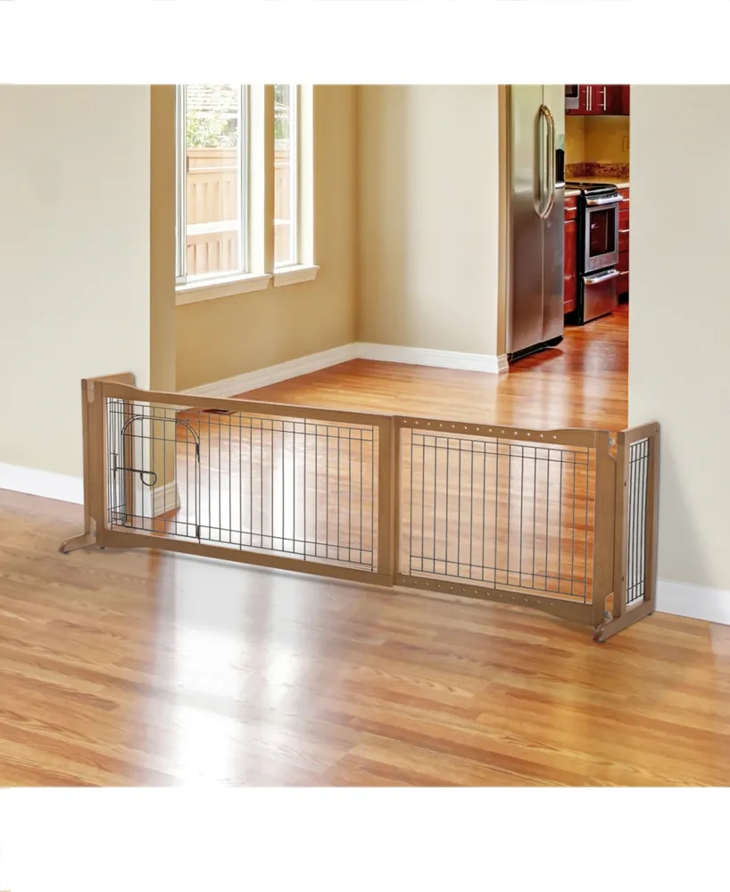 Richell Pet Sitter Freestanding Pet Gate Plus