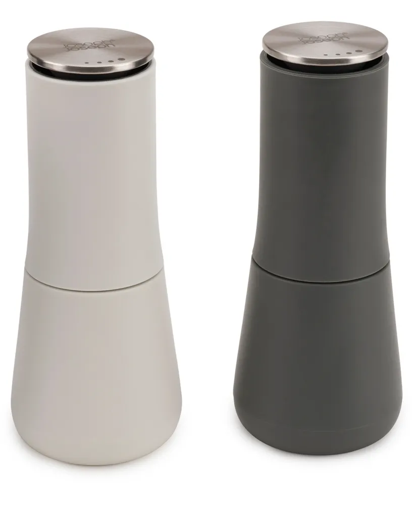 Joseph Joseph Milltop Non-Spill Salt & Pepper Mill Set