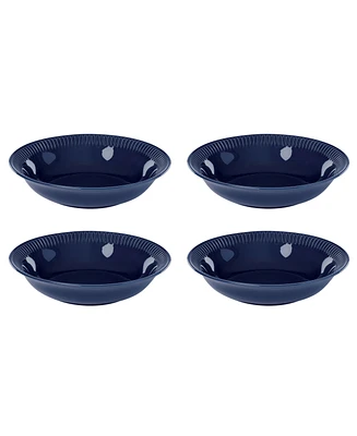 Lenox Profile Dinner Bowl Set/4 Navy