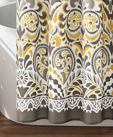 Lush Decor Clara Bohemian Shower Curtain, 72" x