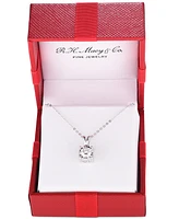 TruMiracle Diamond 18" Pendant Necklace (1/2 ct. t.w.) 14k White, Yellow, or Rose Gold