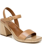 Naturalizer Rose Ankle Strap Platform Block Heel Sandals