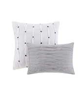 Urban Habitat Calum Jacquard -Pc. Duvet Cover Set