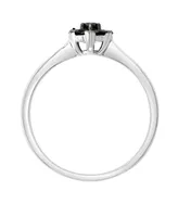 Lali Jewels Black Diamond (1/4 ct. t.w.) Ring in 14K White Gold