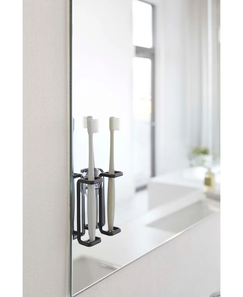 Tower Suction Cup Mounted Toothbrush Holder