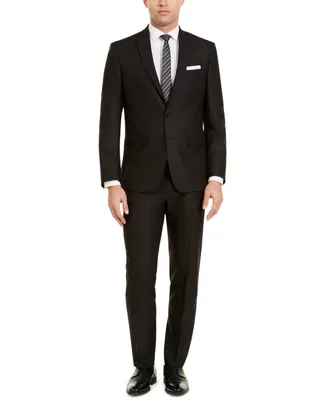 Van Heusen Men's Flex Plain Slim Fit Suits