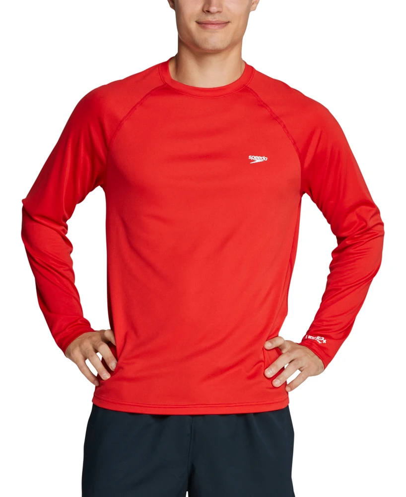 Speedo Men's Long Sleeve Swim T-Shirt