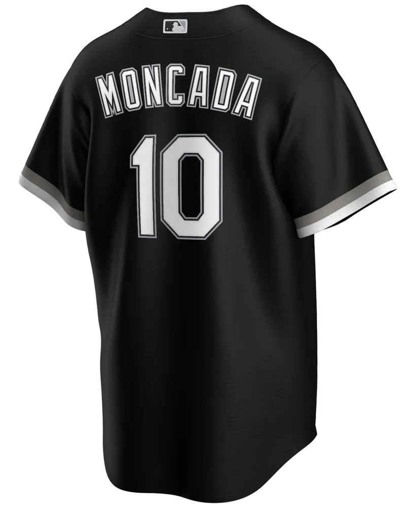 Nike Men's Nike Yoan Moncada Black Chicago White Sox City Connect Name &  Number T-Shirt