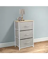 Sorbus Nightstand with 3 Drawers