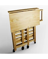 Yu Shan Trek Folding Kitchen Cart