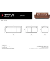 Brayna Classic Leather Sofa Collection Created For Macys