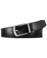 Michael Kors Men's Signature Leather Belt