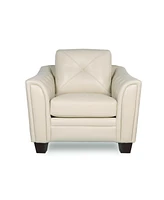 Jaira Tufted Leather Club Chair