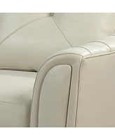 Jaira Tufted Leather Sofa