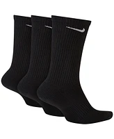 Nike Unisex Everyday Plus Cushioned Training Crew Socks 3 Pairs