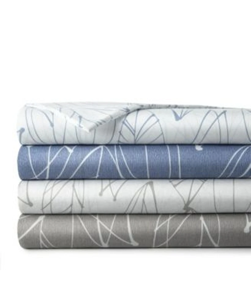 Southshore Fine Linens Modern Foliage Ultra Soft 4 Piece Sheet Sets