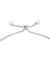 Wrapped Diamond Bolo Bracelet (1/2 ct. t.w.) Sterling Silver, 14k Gold-Plated Silver or Rose Created for