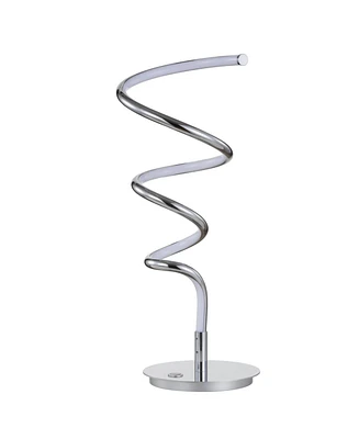 Scribble 19.75" Modern Dimmable Integrated Led Table Lamp