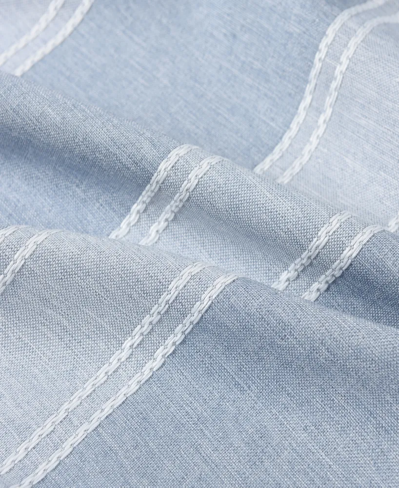 Dainty Home Madison Striped 70" x 72" Shower Curtain